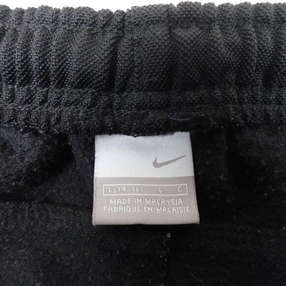 Vintage NIKE Track Pants Women's Large Athletic Joggers Embroidered Swoosh Y2K - Picture 3 of 15